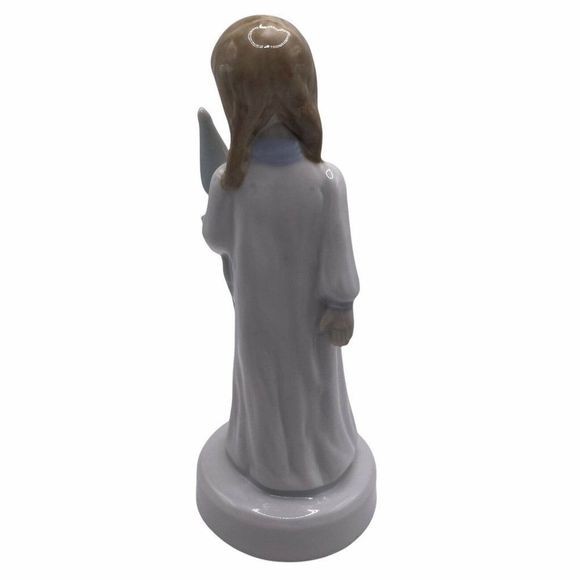 ROYAL DUX CZECH HAND PAINTED  PORCELAIN GIRL WITH CLOWN FIGURINE 6" - Picture 7 of 9